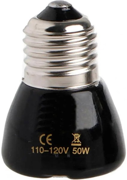 50W Tarzı Sürüngen Için Isı Lambası Kuluçka Isı Ampulü Darbeye Dayanıklı Kızılötesi Termal Seramral (Yurt Dışından)