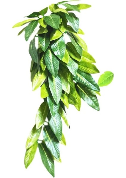 1 ADET-30CM Tarzı Adet Sürüngen Bitkiler 30 cm Sahte Yapraklar Habitat Dekorasyon Teraryum Rattan Geckos Kertenkele Sürüngen Habitat Dekor (Yurt Dışından)