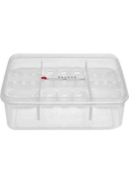 Net Stil 12 Izgaralar Sürüngenler Yumurta Yetiştiriciliği Hatcher Durumda Güvenlik Kertenkele Yılan Yumurta Kuluçka Tepsisi Kutusu Ev Pet Kuluçka Aksesuarları (Yurt Dışından)