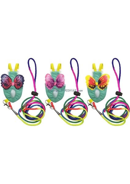 P82C7HH1406774-Y-S Stili Kuş Uçan Elbise ve Eğitim Halatı Anti-Bite Koşum Tasma Pet Kuş Malzemeleri (Yurt Dışından)