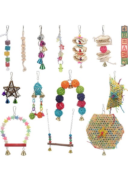 No.91 Stili Traumdeutung Papağan Oyuncakları Kuş Aksesuarları Malzemeleri Cockatiel Levrek Evcil Hayvan Oyuncak Budgie Parakeet Kafes Dekorasyon Jouet Perruche (Yurt Dışından) modelleri