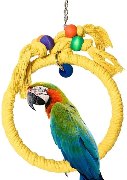 Mavi Stil Kuş Çiğneme Oyuncağı Komik Pamuk Halat Papağan Oyuncak Isırmaya Dayanıklı Kuş Yırtılma Oyuncak Cockatiels Parakeet Eğitim Oyuncak Kuş Aksesuarları (Yurt Dışından)