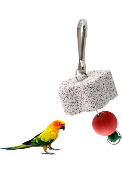 Yeşil Stil Papağan Ağız Taşlama Taş Kafes Oyuncak Molar Taş Parakeet Sultan Papağanı Oyuncak Mineral 4 cm Papağan Ağız Taşlama Taş (Yurt Dışından) indirimleri