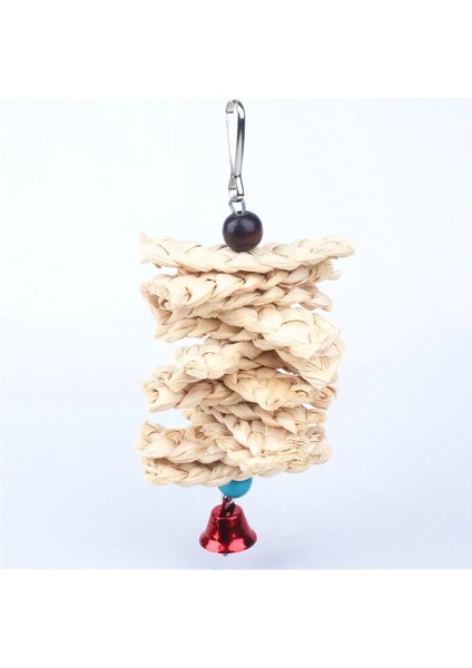 No.0.1 Stili Kuş Oyuncakları Papağan Standı Levrek Parakeet Salıncak ve Aksesuarları Sultan Papağanının Ürün Çan Doğal Ahşap Çim Vogel Speelgoed (Yurt Dışından) fırsatları