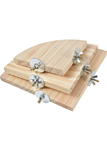 15CM Tarzı Et Kuş Papağan Ahşap Platform Standı Raf Oyuncak Hamster Şube Toyzes Istasyonu Hamster Papağan Tahtada Duruyor (Yurt Dışından)