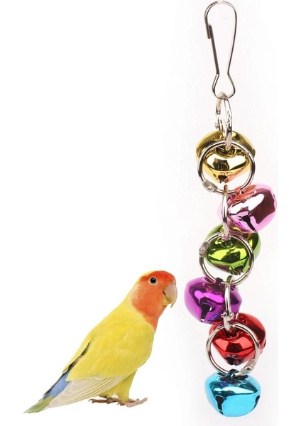 No.0.2 Stili Kuş Oyuncakları Papağan Standı Levrek Parakeet Salıncak ve Aksesuarları Sultan Papağanının Ürün Çan Doğal Ahşap Çim Vogel Speelgoed (Yurt Dışından)