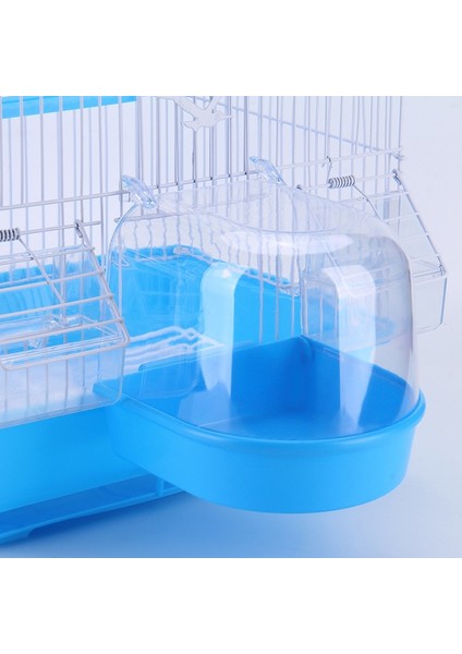 Pembe Tarzı Lastic Kuş Su Banyosu Kutusu Küvet Duş Kutusu Kasa Papağan Parakeet Fet Kafesi Asılı Kase Kuş Banyosu Kuş Malzemeleri (Yurt Dışından) fiyatları