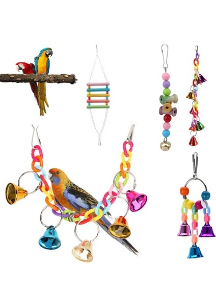 14CM Tarzı Kuşlar Oyuncaklar Komik Cockatiel Parakeet Conure Kuşlar Isırıkları Oyuncak Papağan Salıncak Kafesleri Çiğneme Oyuncaklar Akrilik Asma Köprü Tırmanma Halatı (Yurt Dışından) modelleri