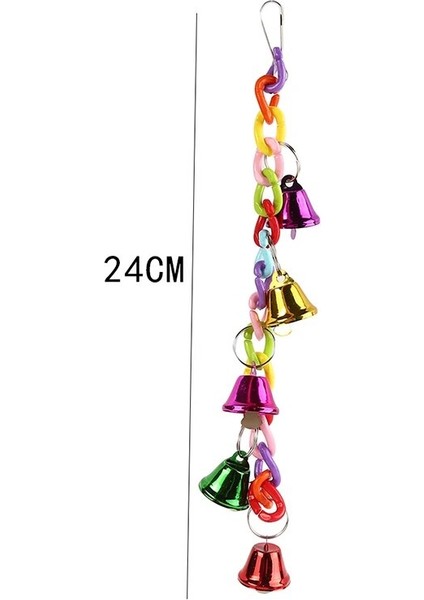 14CM Tarzı Kuşlar Oyuncaklar Komik Cockatiel Parakeet Conure Kuşlar Isırıkları Oyuncak Papağan Salıncak Kafesleri Çiğneme Oyuncaklar Akrilik Asma Köprü Tırmanma Halatı (Yurt Dışından) indirimleri