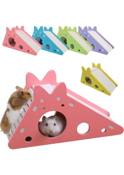 A-Pl Tarzı Kuş Slayt Oyuncak Hamster Hideout Evi Papağan Kafesi Aksesuarları Gine Domuzu Ahşap Mağara Slayt Merdiven Oyuncak Küçük Evcil Hayvan Malzemeleri (Yurt Dışından) fırsatları