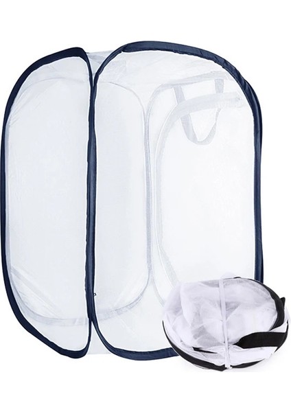 30X30X30CM Stili Yetiştirme Kafesleri Ağ Bezi Peygamber Devesi Sopa Böcek Kelebek Kafesi Muhafaza Muhafazası (Yurt Dışından)