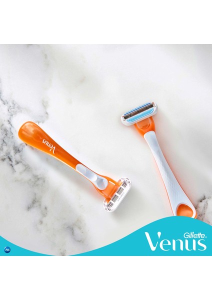 Gillette Venus Riviera Kullan At Kadın Tıraş Bıçağı 2'li