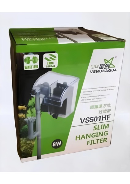 Venüsaqua VS-501HF Akvaryum Şelale Filtre