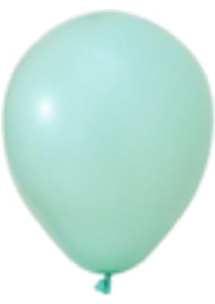 12 Inç Standart Boy Pastel Balon Su Yeşili 100 Adet