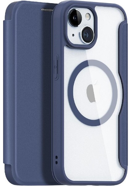 IPhone 15 Için Duducase Durumda Darbeye Dayanıklı Tam Koruyucu Flip Folio Cüzdan (Yurt Dışından)