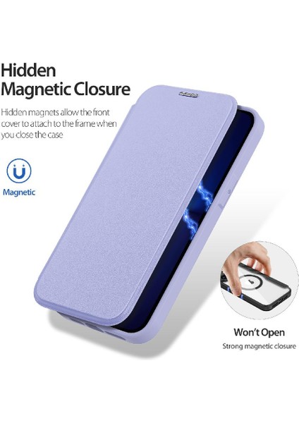 Dux Duiphone Kılıf IPhone 13 Için Pro Max Darbeye Tam Koruyucu Flip Folio (Yurt Dışından)