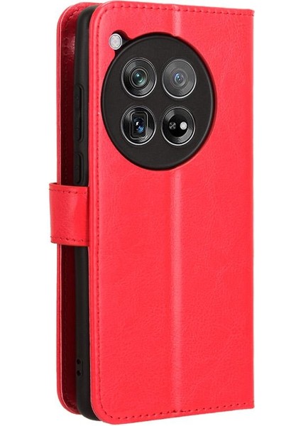 Oneplus 12 Için Kılıf Manyetik Cüzdan Kapak Çevirin Kart Tutucu (Yurt Dışından)