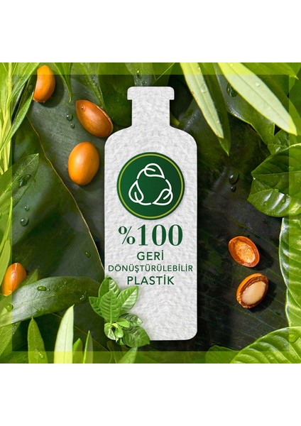 Vegan Şampuan Onarıcı Argan Yağı 400 ml