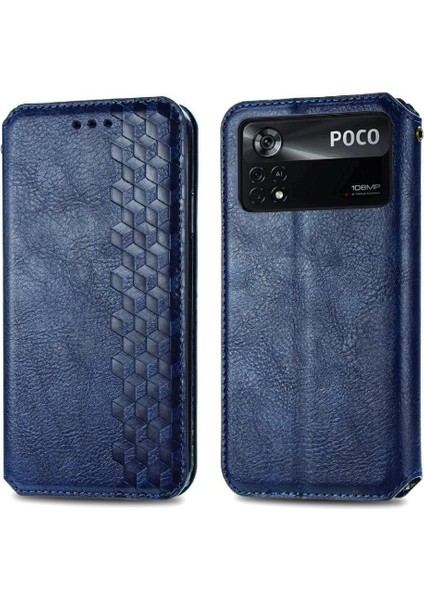 Xıaomı Poco X4 Pro 5g Için Kılıf Moda Tasarımı Zarif Iş Deri (Yurt Dışından)