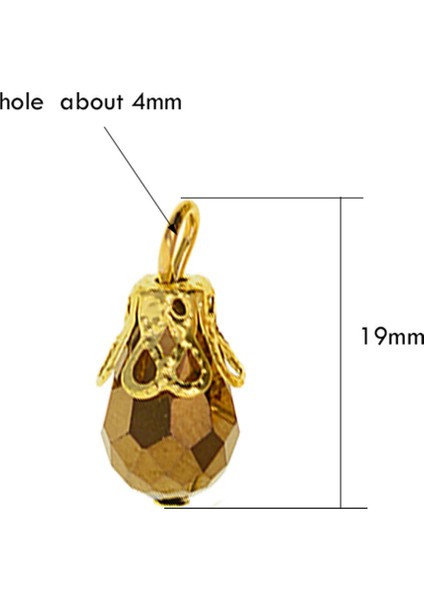 50 Kar Yönlü Alıcı 19X8MM Kristal Cam Dangle Kolye Dıy Takı Yapımı Ev Dekorasyon Için 50 (Yurt Dışından) fiyatları
