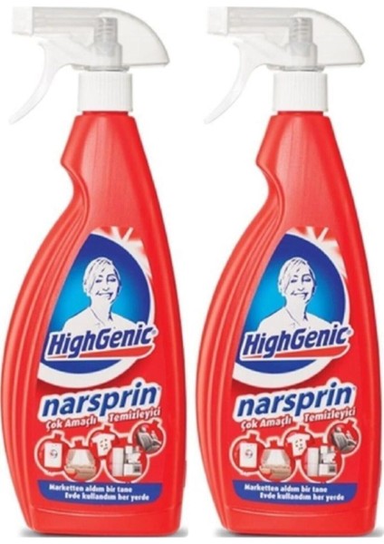 Narsprin Çok Amaçlı Temizleyici 750 ml 2 Li Set