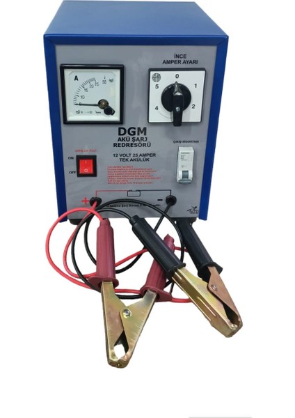12 Volt 25 Amper Akü Şarj Cihazı