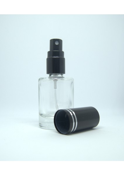 Parfüm Şişesi 12 ml (5 Adet) Metal Valf ve Kapak Model