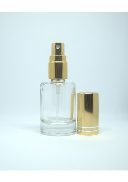 Parfüm Şişesi 12 ml (5 Adet) Metal Valf ve Kapak Model