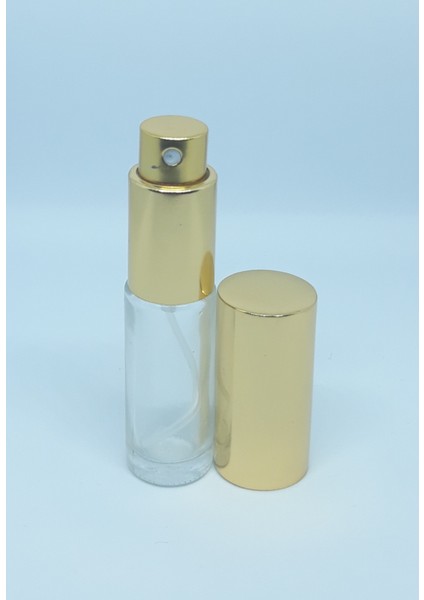 Boş Parfüm Şişesi 5 ml (5 Adet) Metal Sprey ve Kapak Boş