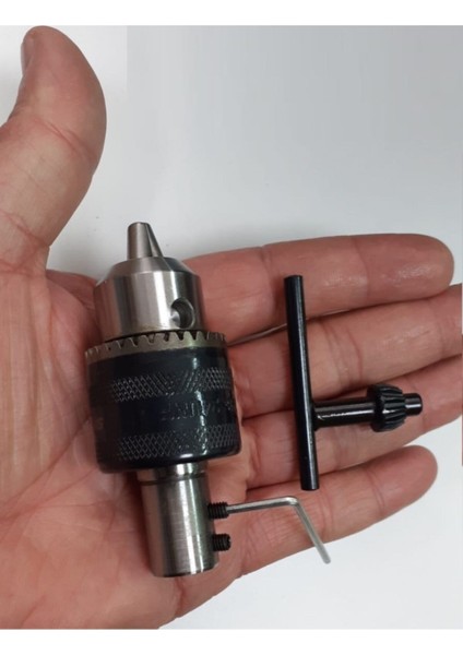 Mandren Motor Için Bağlantı Şaftı Somunlu Kaplin Adaptör Mandren 5MM-6MM-8MM-10MM Mil Uyumlu 4lü