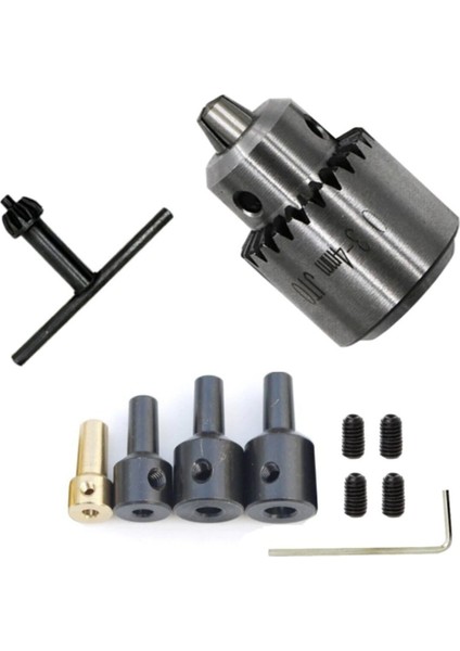 Motor Için Anahtar Sıkmalı Mini Mandrel 4mm Mandren Üniversal Okul Proje Ödev Hobi 3.2mm 4mm 5mm 6mm