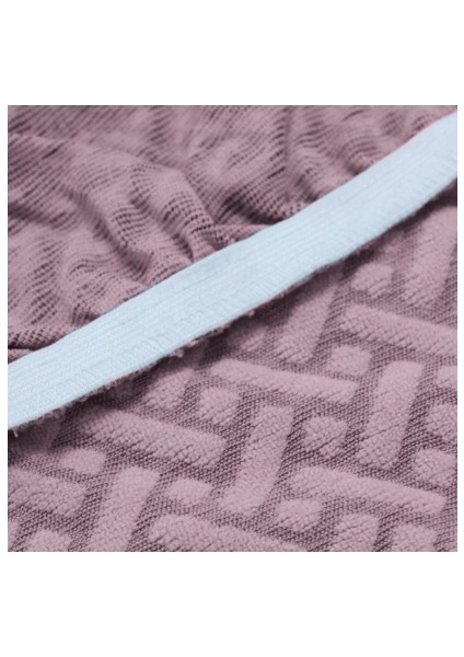 Tuğla Desen Sandalye Kılıfı Yıkanabilir Likralı Esnek Lastikli Sandalye Örtü (Pembe) fırsatları