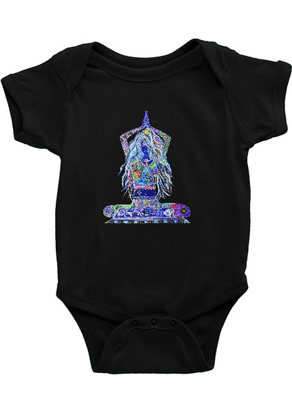 Yoga Siyah Unisex Bebek Body - Zıbın