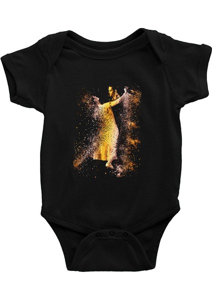 Tango Siyah Unisex Bebek Body - Zıbın