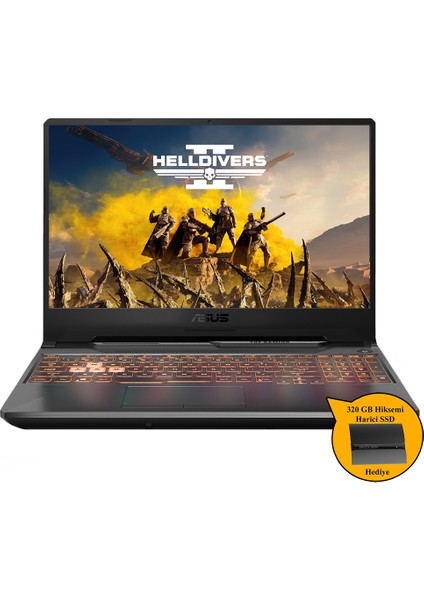 Tuf Gaming A15  R7-7735HS 32GB 1tb SSD RTX4060 144Hz WIN11PRO LP037 ZI746 +320GB Hiksemi SSD