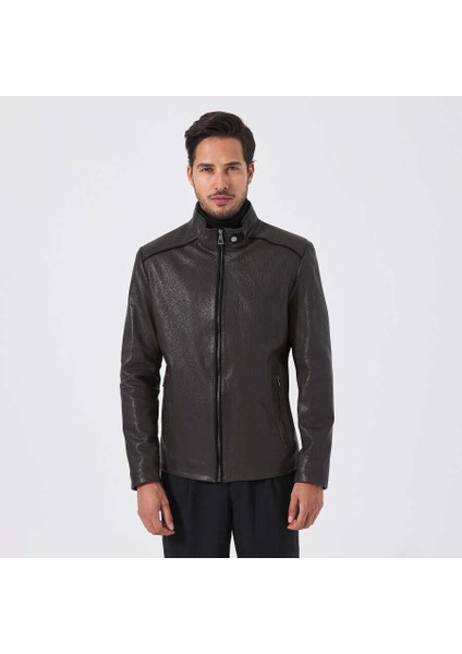 Haki Hakiki Deri Erkek Hakiki Deri Mont - E23KDM310504-R2X modelleri