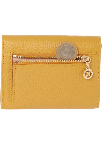 Sarı Hakiki Deri Kadın Cüzdan - S1CB00005809-H28 fırsatları