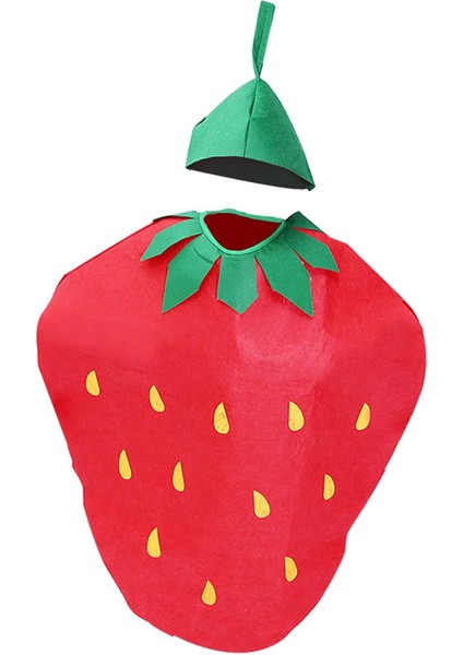 Çocuk Meyve Kostümü, Çocuk Kostüm Cosplay, Karikatür Kı, Çilek (Yurt Dışından)