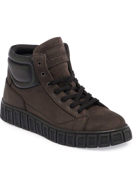 Gri Nubuk Deri Erkek Casual Bot - E23K1BT56368-L35