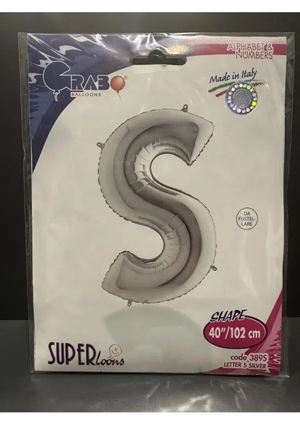 Harf Folyo Balon 40INÇ 102CM fiyatları