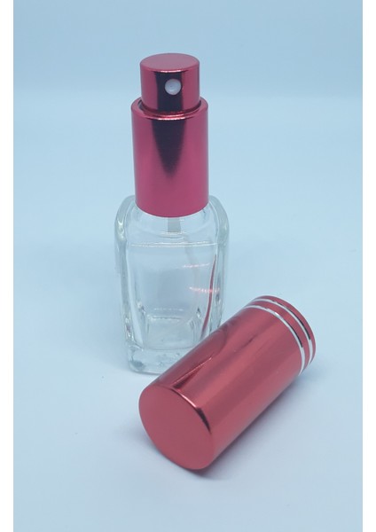 Parfüm Şişesi 7 ml (10 Adet) Metal Sprey ve Kapak Boş