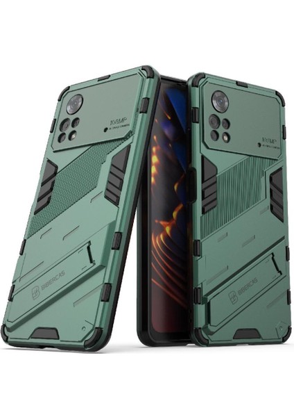 Xiaomi Poco X4 Pro 5g Koruyucu Kapak Için Kickstand Sağlam Askeri (Yurt Dışından)