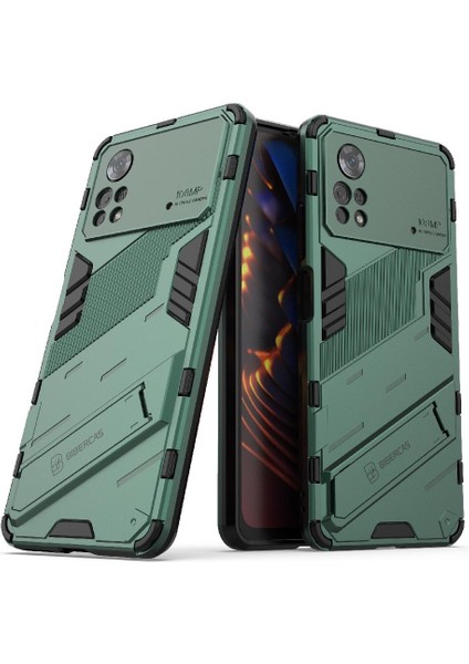Xiaomi Poco X4 Pro 5g Koruyucu Kapak Için Kickstand Sağlam Askeri (Yurt Dışından) modelleri