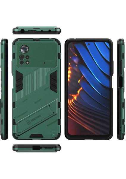 Xiaomi Poco X4 Pro 5g Koruyucu Kapak Için Kickstand Sağlam Askeri (Yurt Dışından) fırsatları