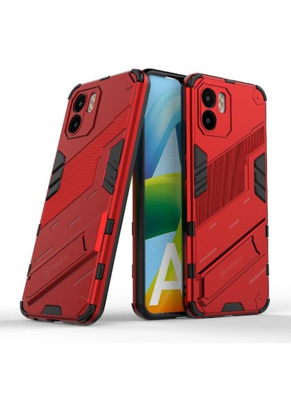 Xiaomi Redmi A1 Sağlam Askeri Koruyucu Kapak Kickstand Için Kılıf (Yurt Dışından)