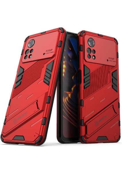 Xiaomi Poco X4 Pro 5g Koruyucu Kapak Için Kickstand Sağlam Askeri (Yurt Dışından)