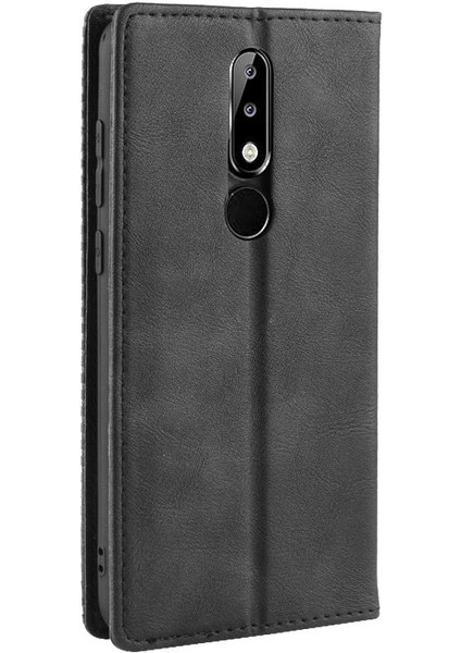 Nokia 5.1 Artı Cüzdan Manyetik Kapatma Pu Deri Için Kılıf (Yurt Dışından) fırsatları