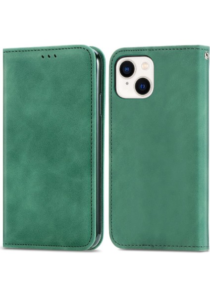 Iphone 14 Için Kılıf Artı Cüzdan Kapak Çevirin Basit Iş Darbeye Vaka (Yurt Dışından)