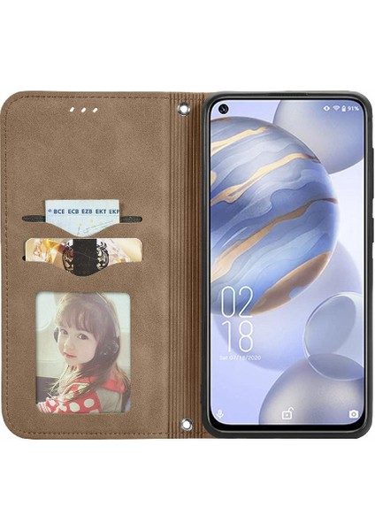 Oukitel C21 Basit Iş Deri Çanta Kordon Cüzdan Fermuar Için Kılıf (Yurt Dışından) indirimleri