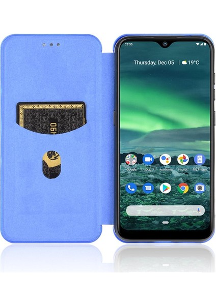 Kart Tutucu Kickstand Tam Koruma Manyetik ile Nokia 2.3 Için Kılıf (Yurt Dışından) fırsatları